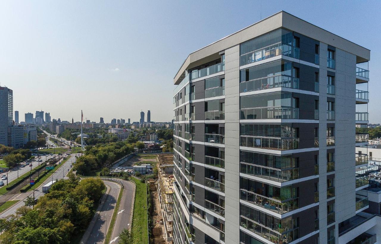Novis Apartments Panorama View 바르샤바 외부 사진